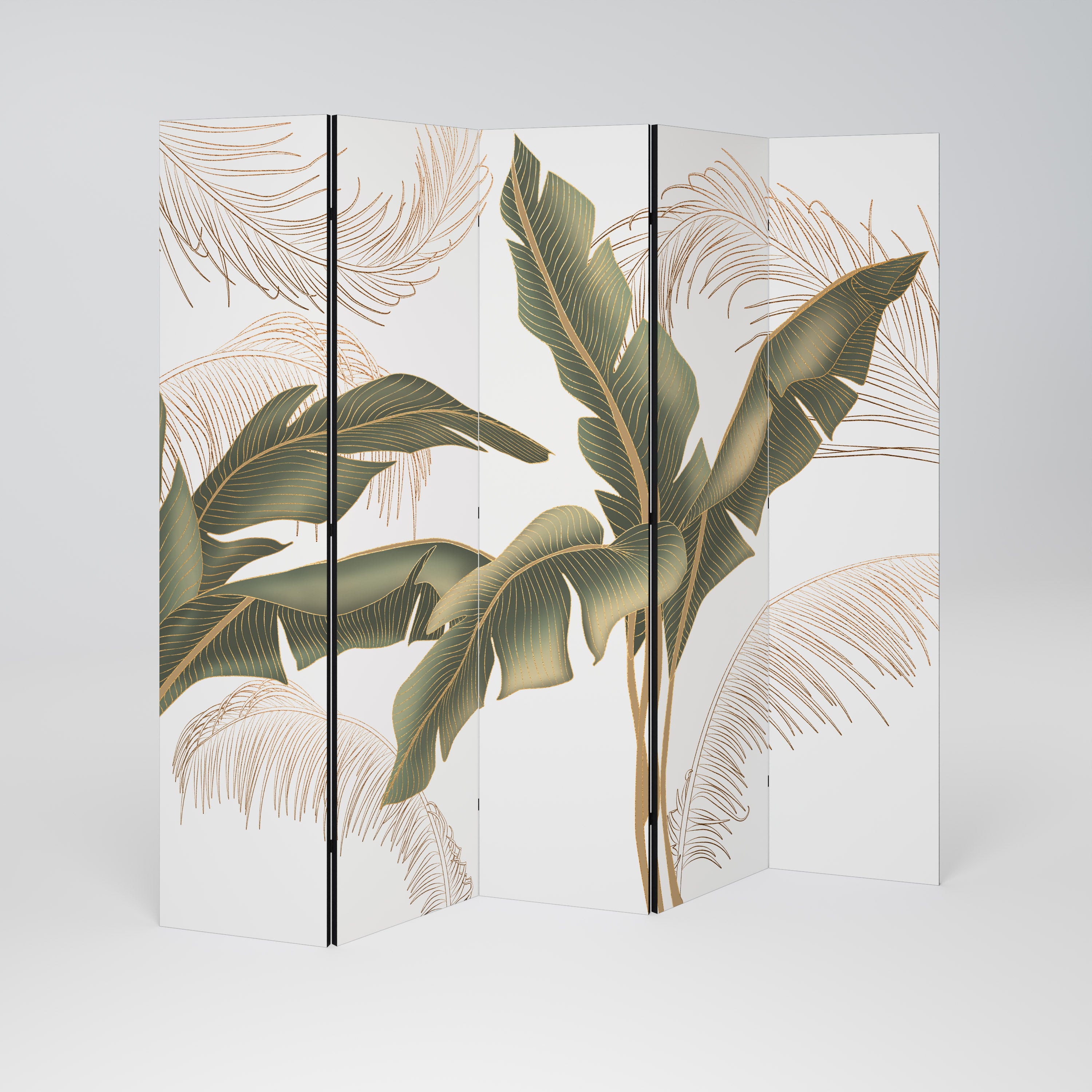SUBTLE CHARM 5-teiliger Paravent