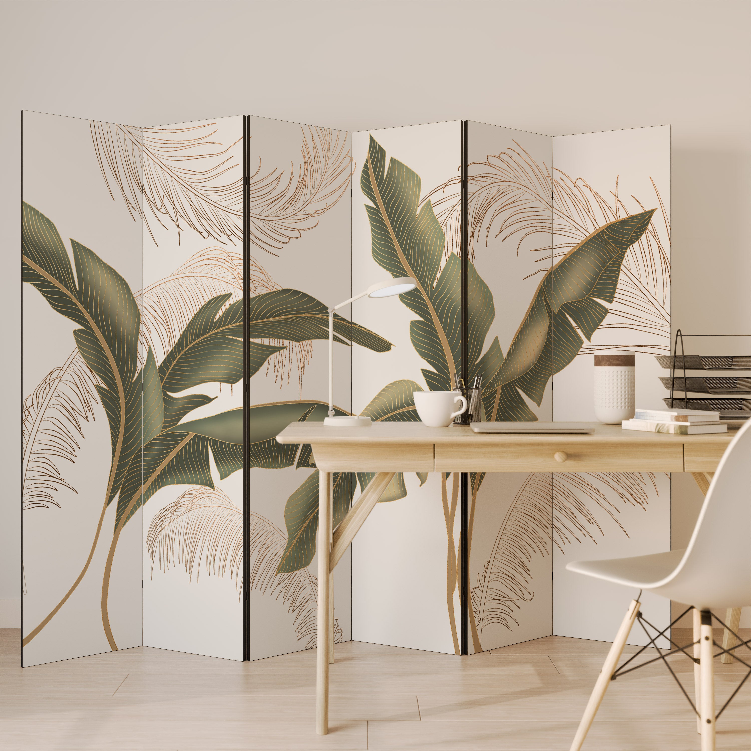 SUBTLE CHARM 6-teiliger Paravent