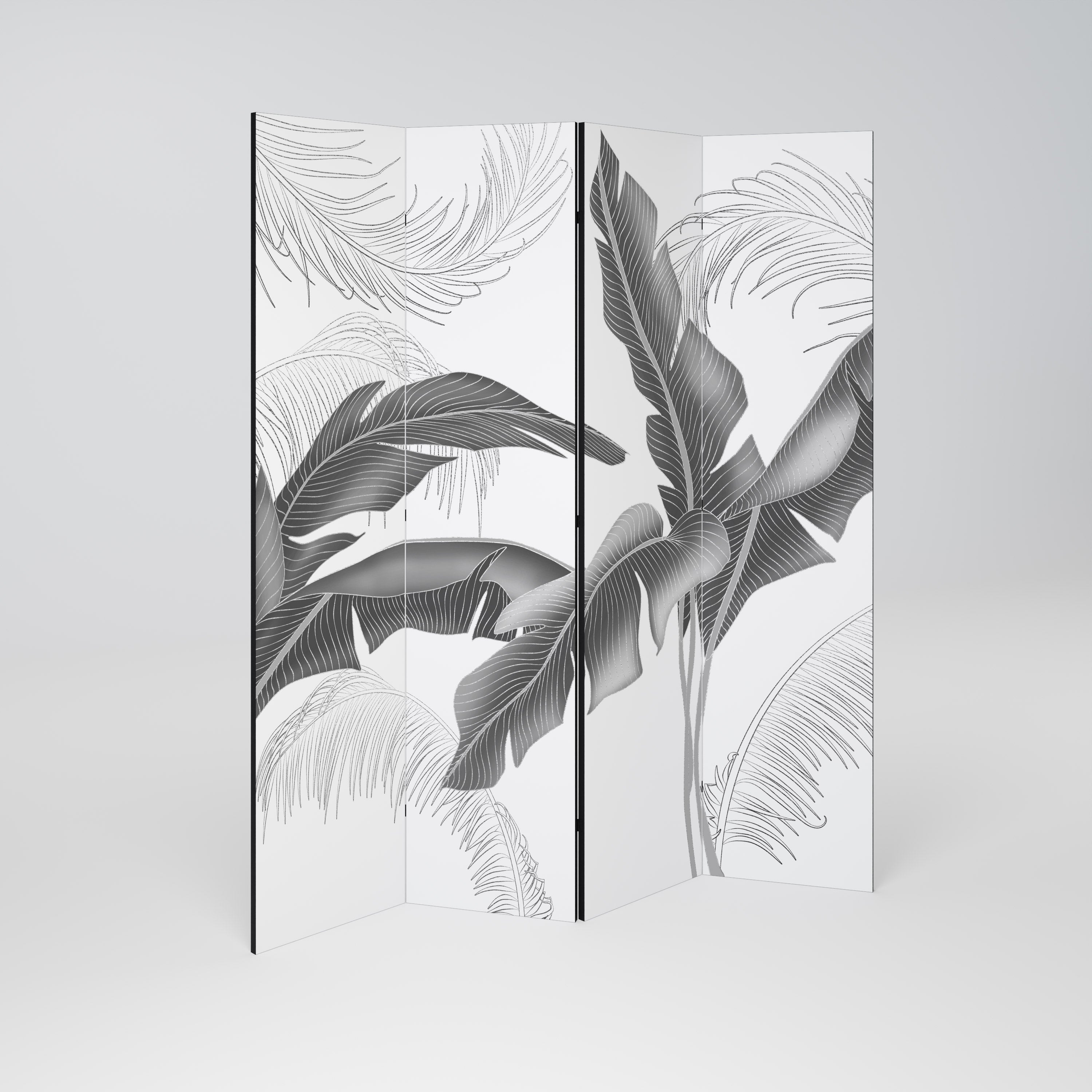 CALM ALLURE 4-teiliger Paravent