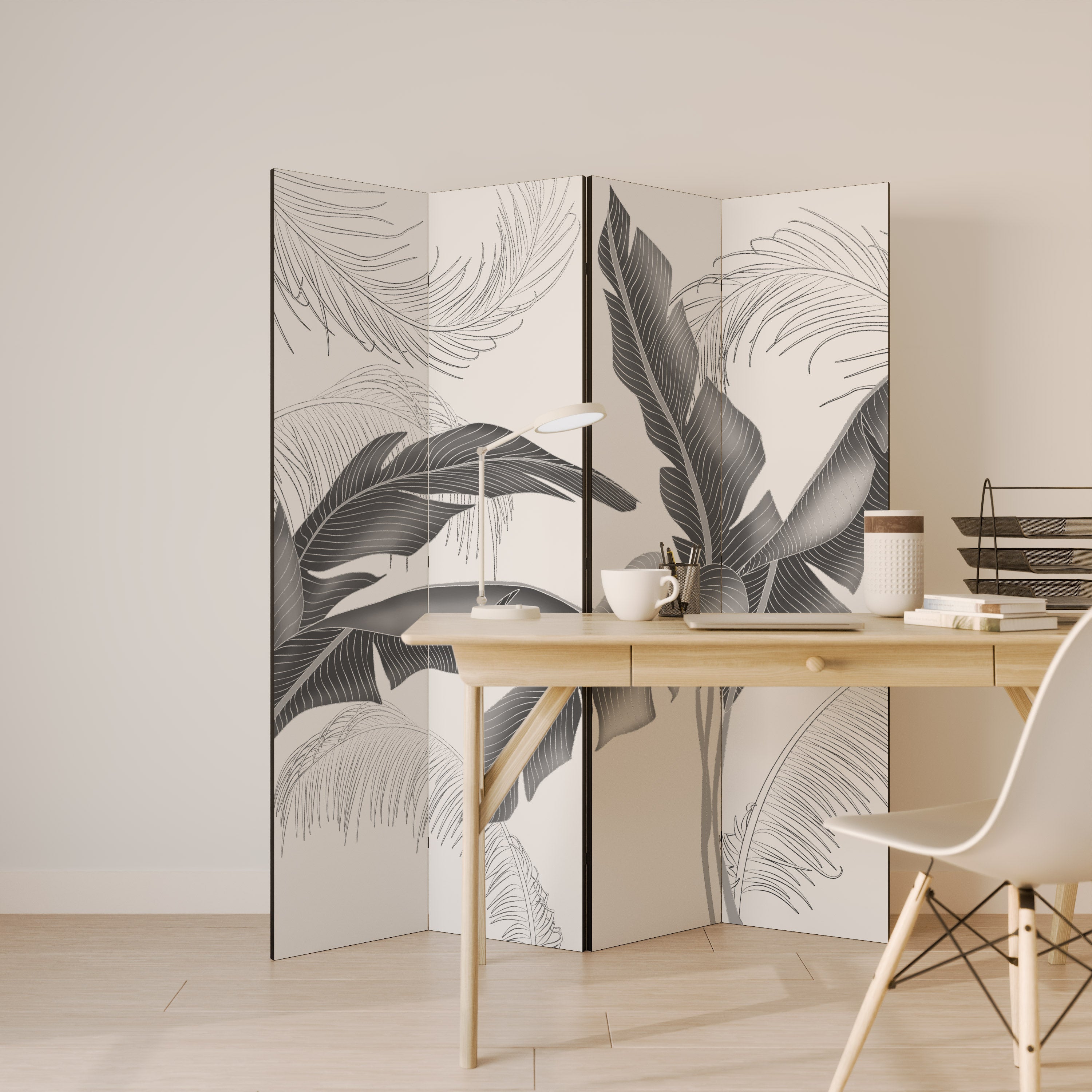 CALM ALLURE 4-teiliger Paravent