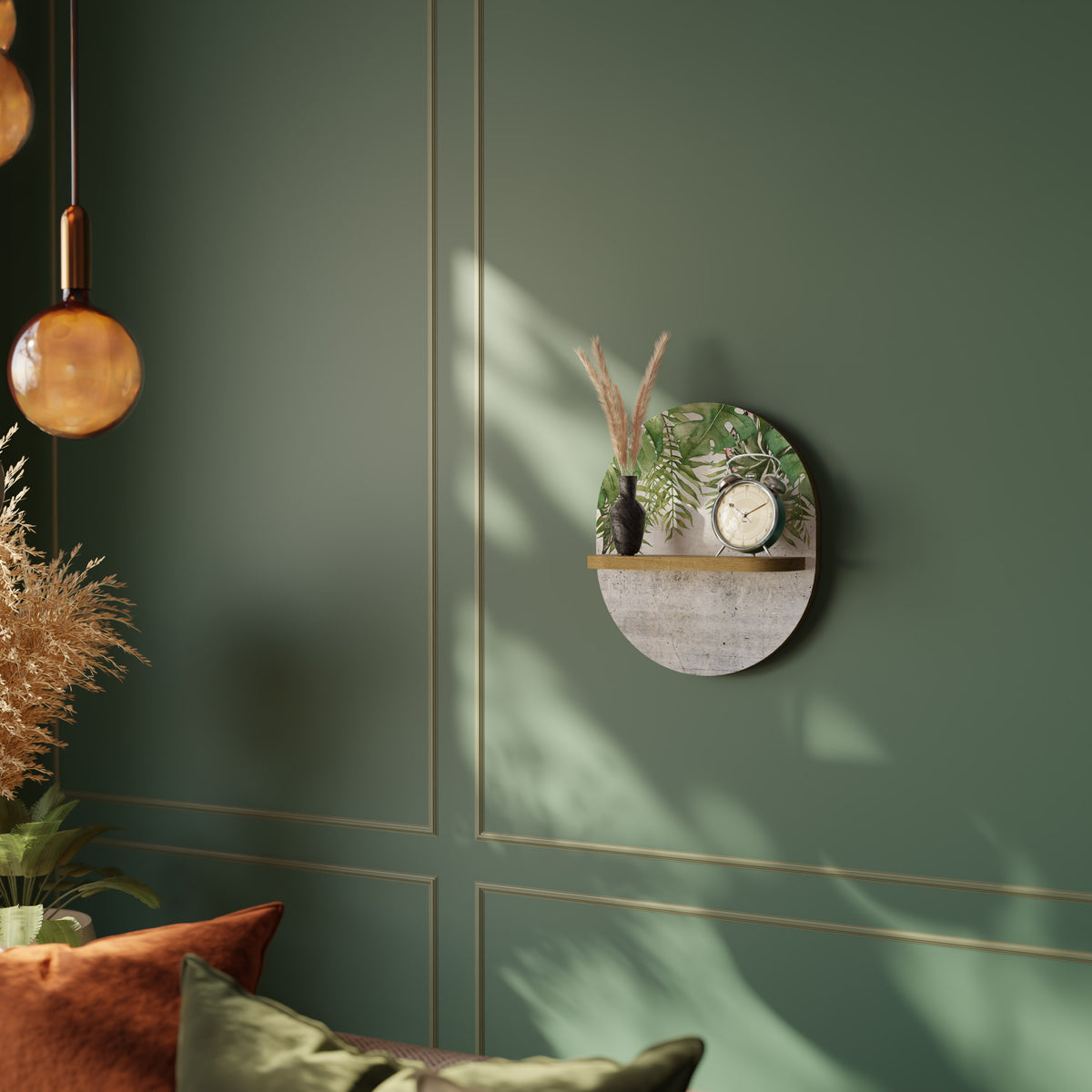 URBAN TROPICS Dekoratives Wandregal