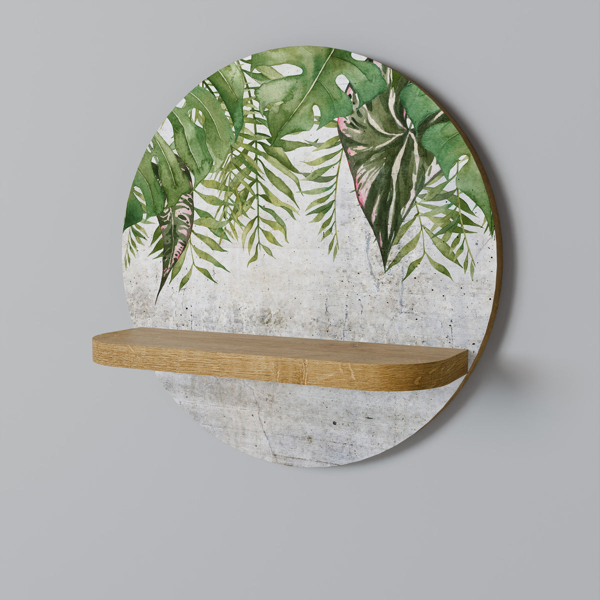 URBAN TROPICS Dekoratives Wandregal