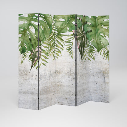 URBAN TROPICS 5-teiliger Paravent