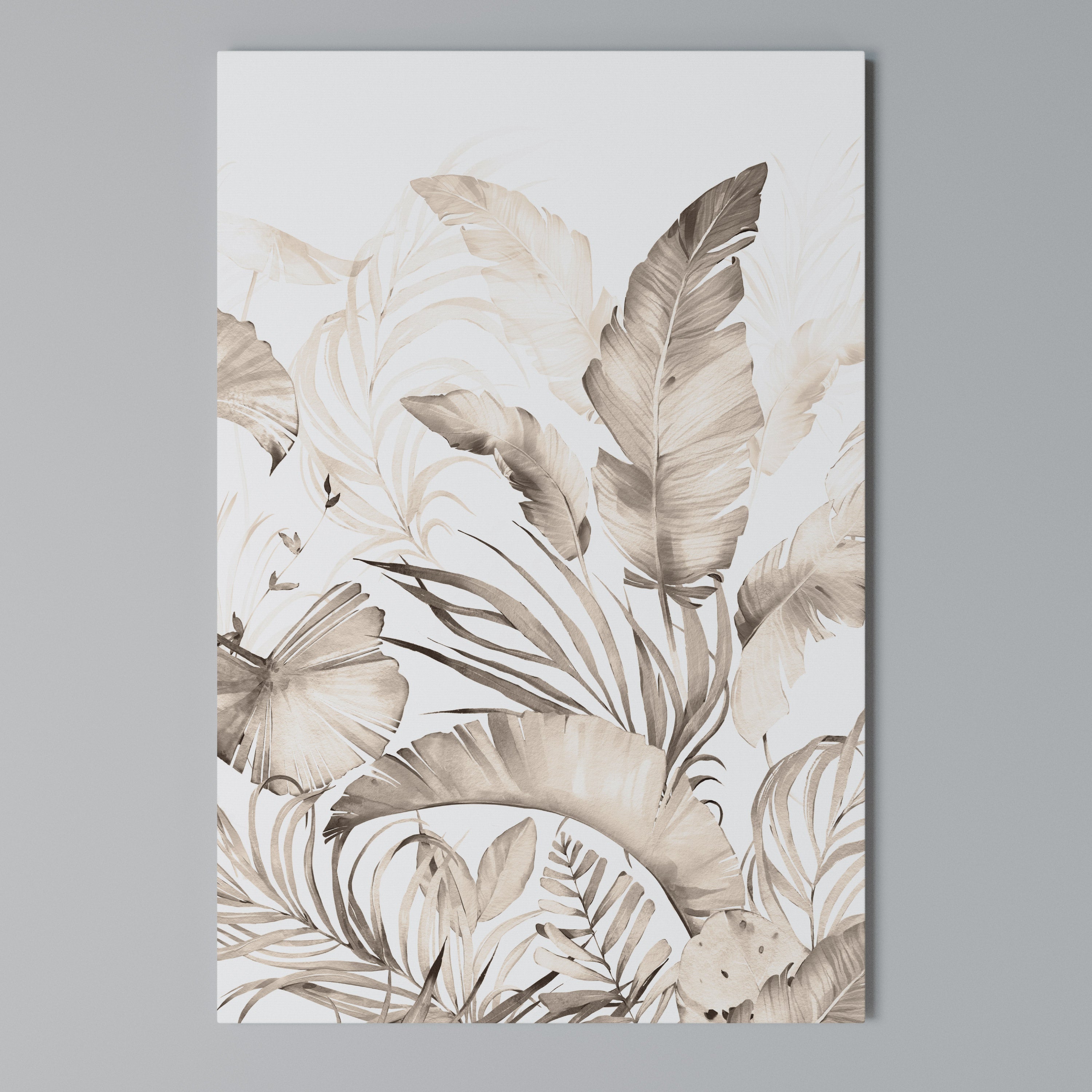 WILD TENDERNESS Vertical Canvas Print