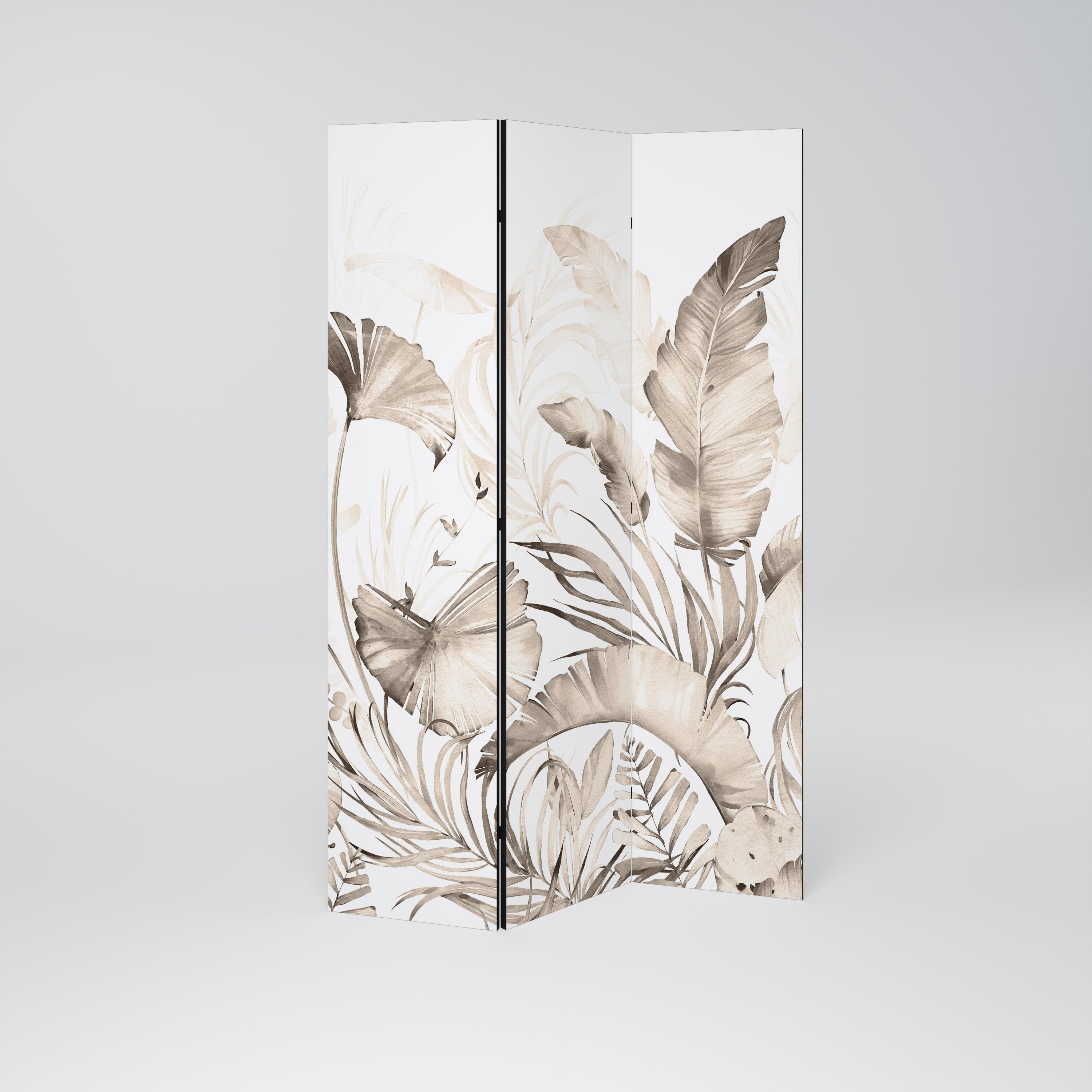 WILD TENDERNESS Dekorativer 3-teiliger Raumteiler