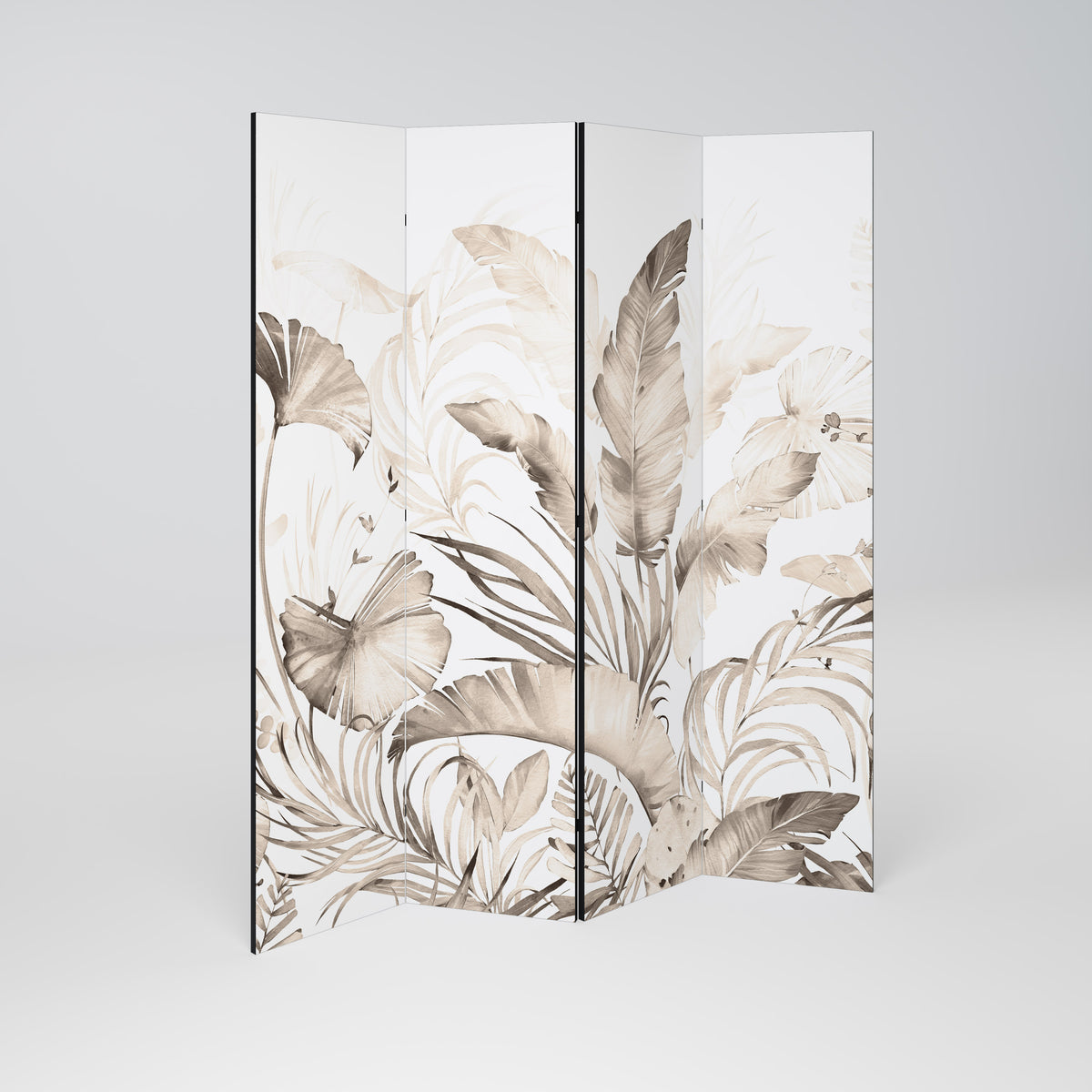 WILD TENDERNESS 4-teiliger Paravent