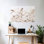 WILD TENDERNESS Selbstklebendes Horizontal-Poster