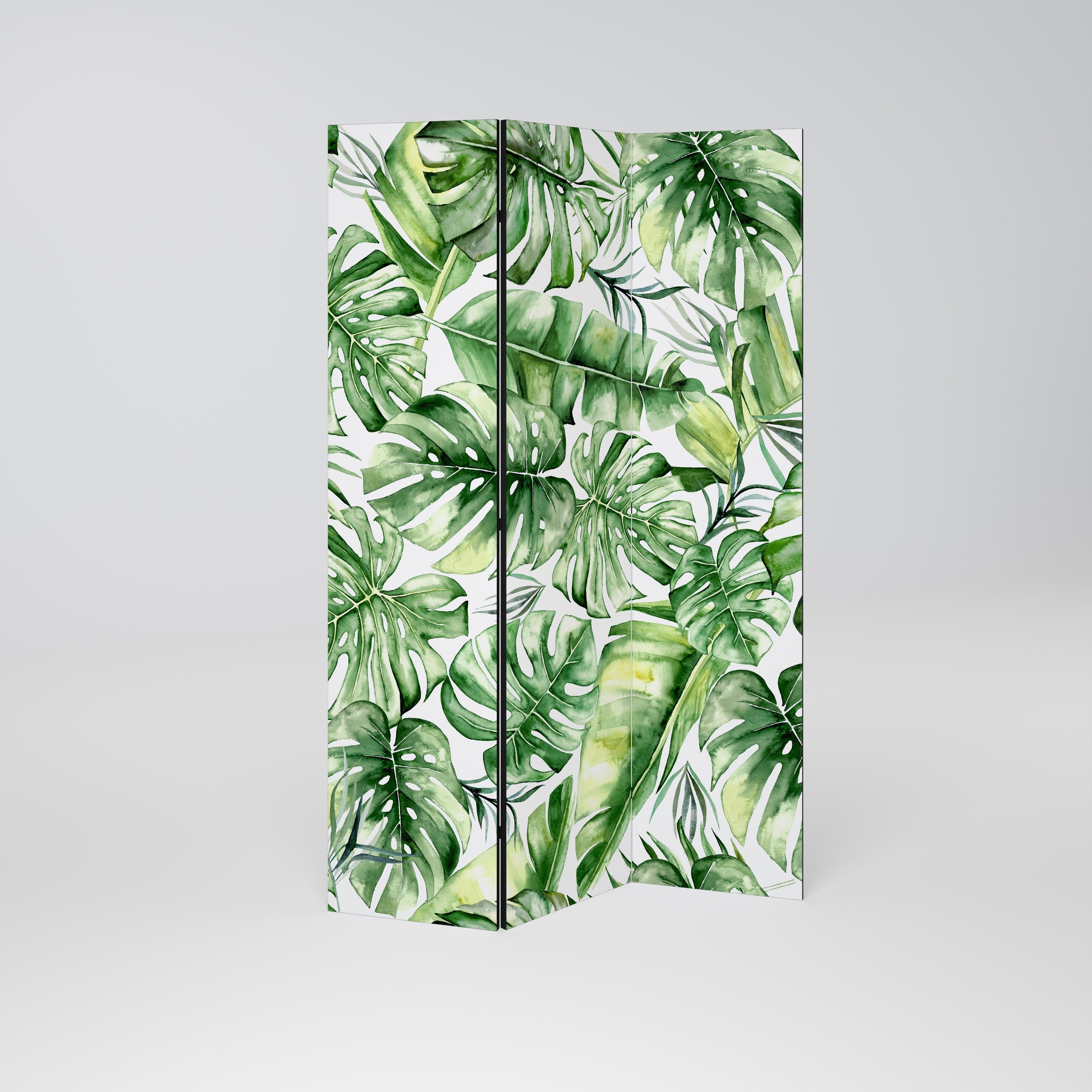 NATURE'S CANVAS Dekorativer 3-teiliger Raumteiler
