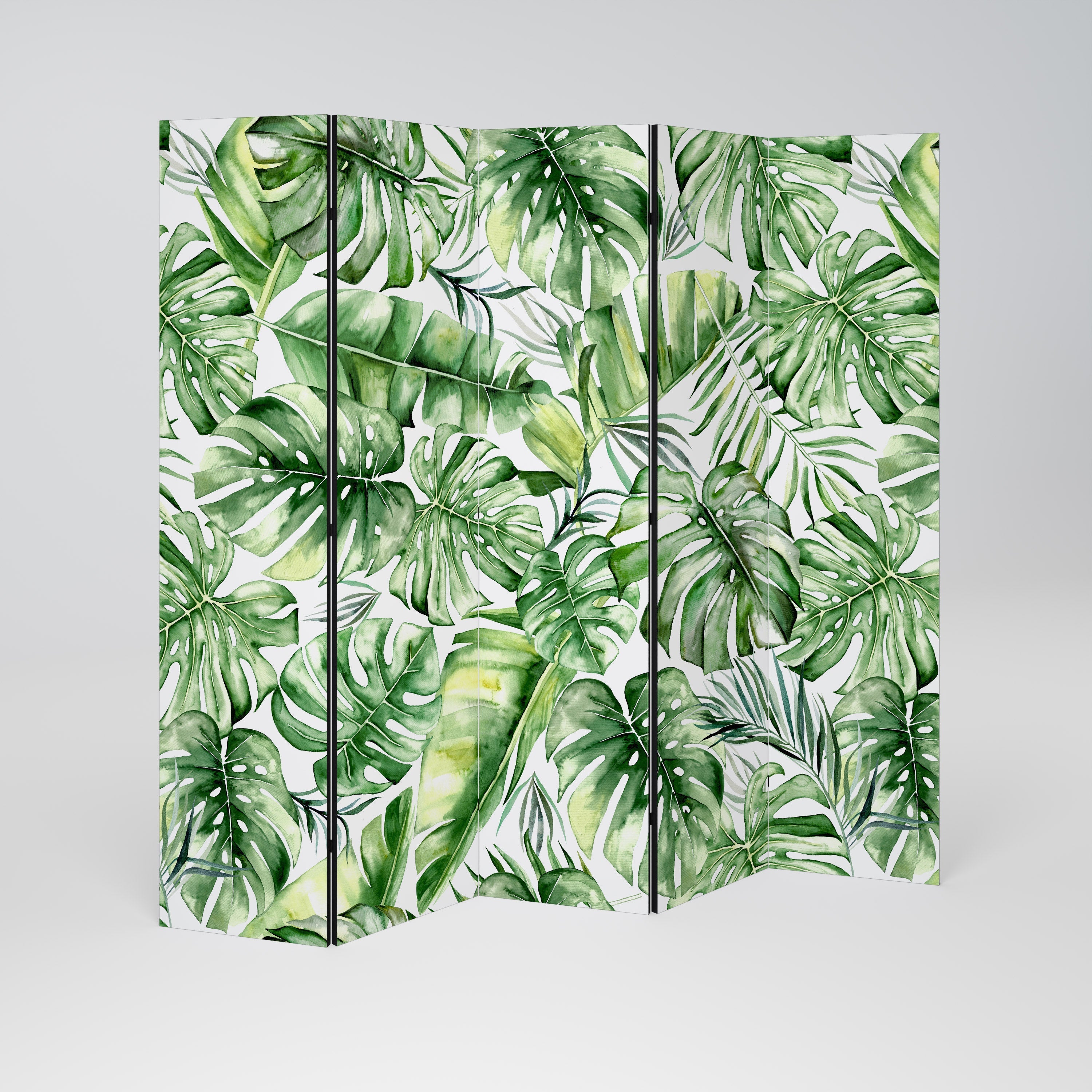 NATURE'S CANVAS Dekorativer 5-teiliger Raumteiler