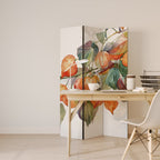 FLEETING DAYS Decorative 3-Panel Room Divider