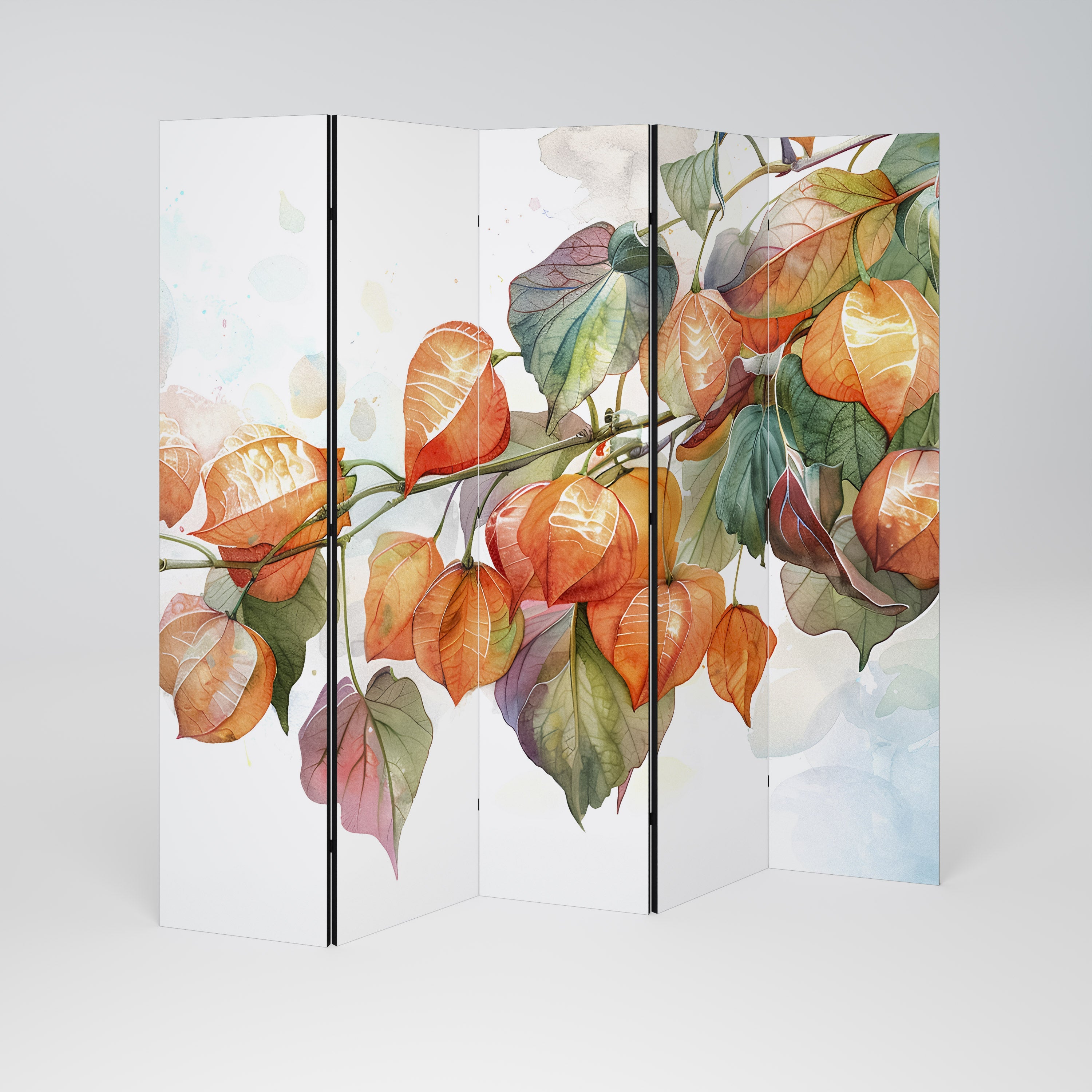 FLEETING DAYS Dekorativer 5-teiliger Raumteiler