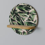 EERIE STROMANTHE Rundes Kunstregal in Eiche-Optik