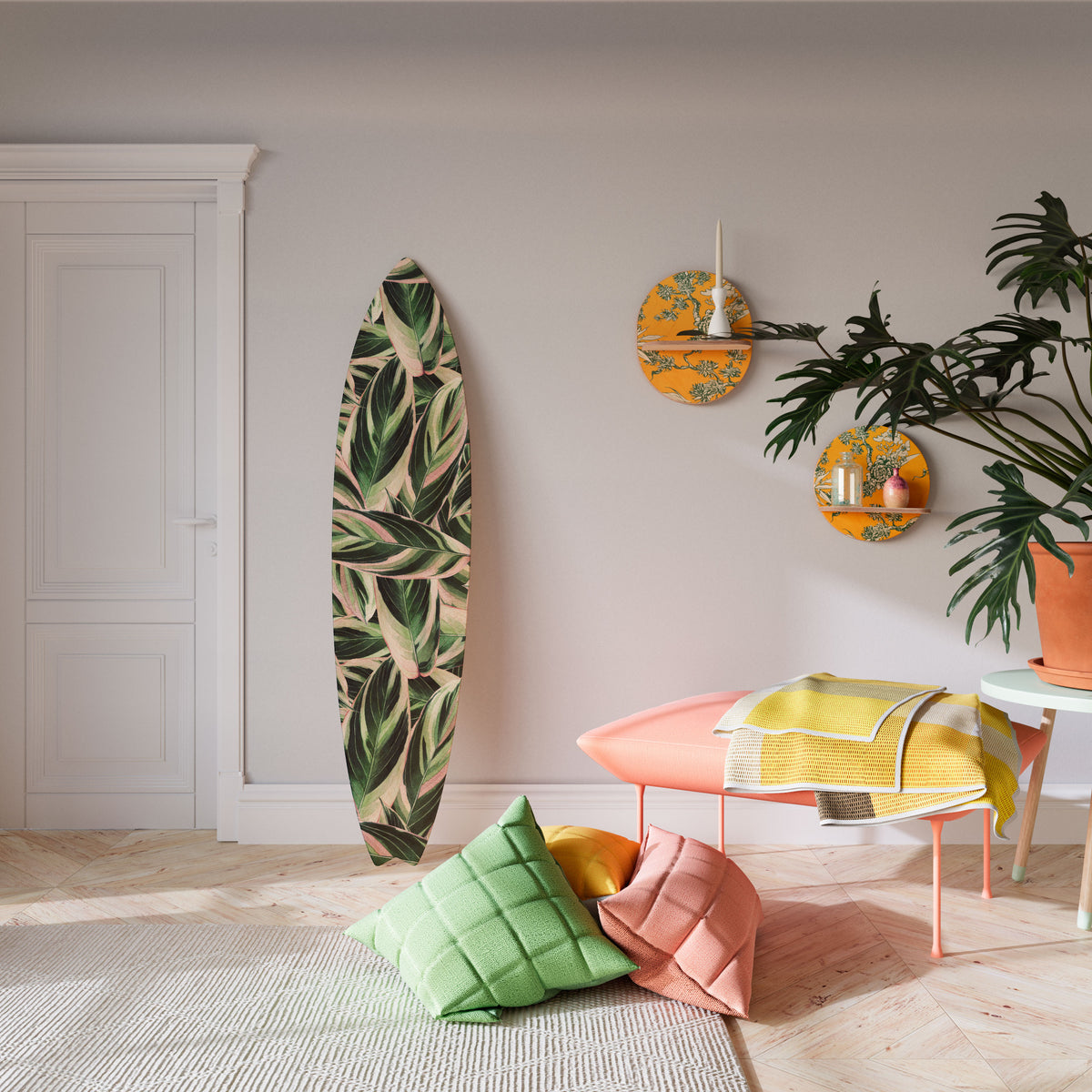 EERIE STROMANTHE Deko-Surfboard