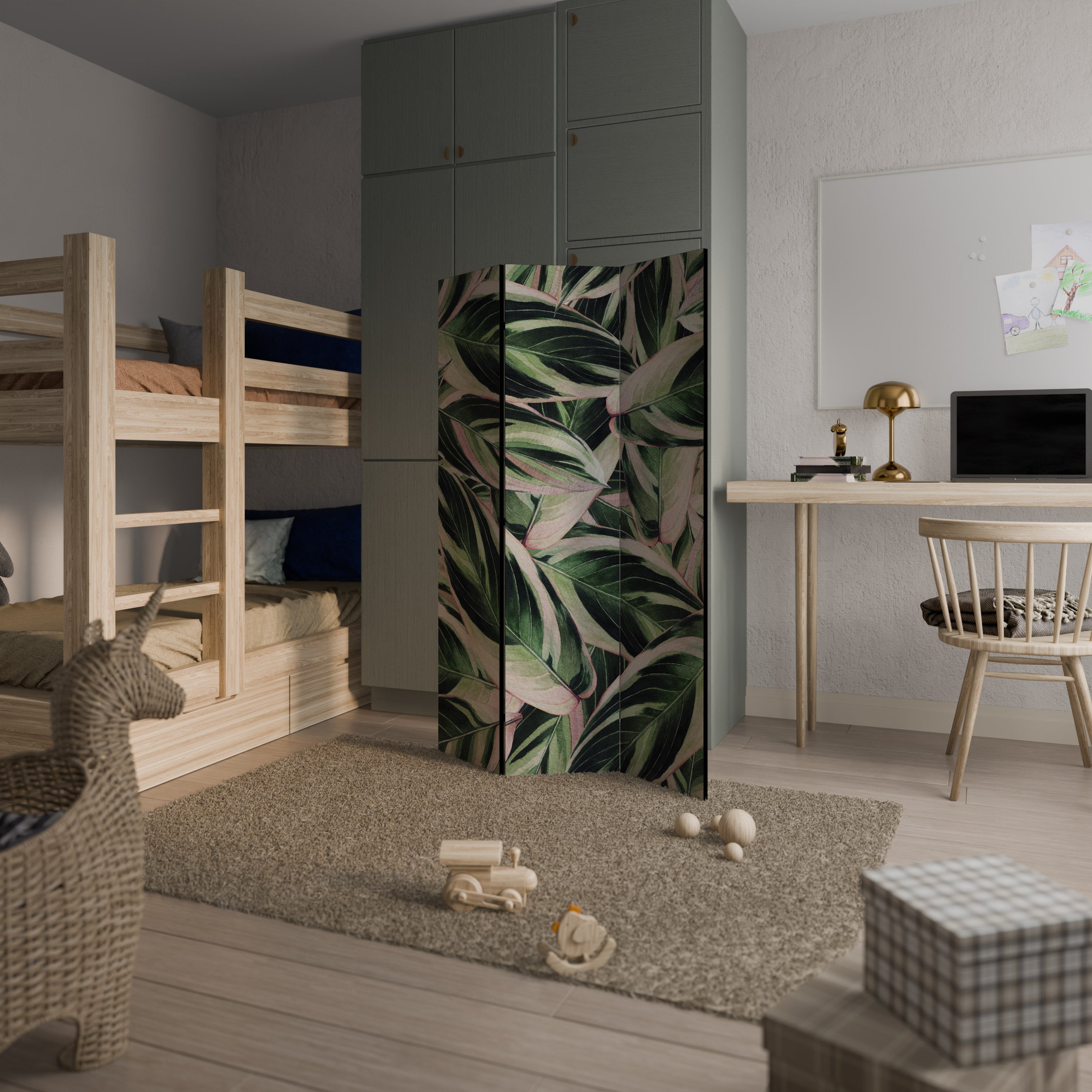 EERIE STROMANTHE 3-teiliger Paravent