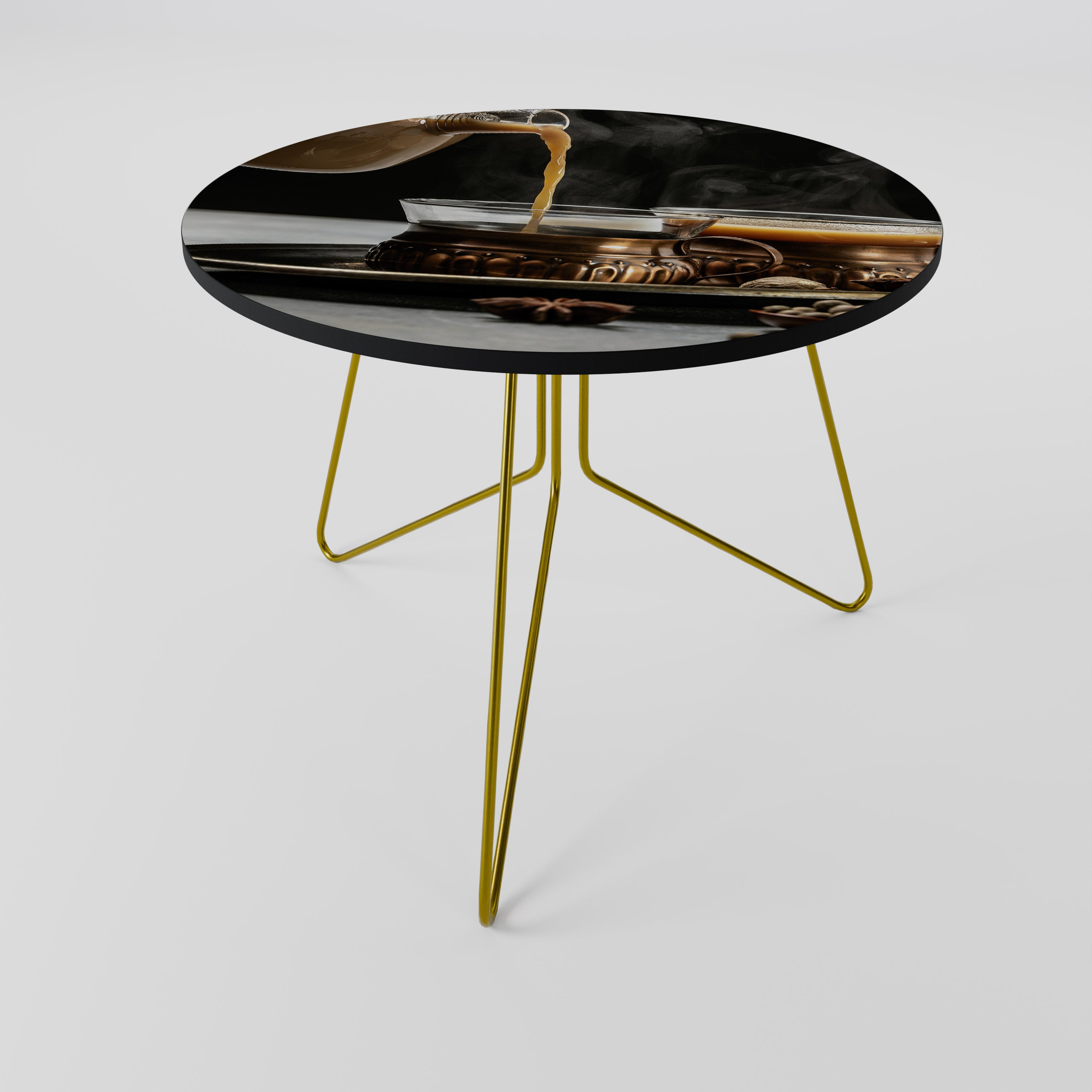 STEAMING SIPS OF SERENITY Couchtisch