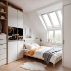 STEAMING SIPS OF SERENITY Selbstklebendes Horizontal-Poster