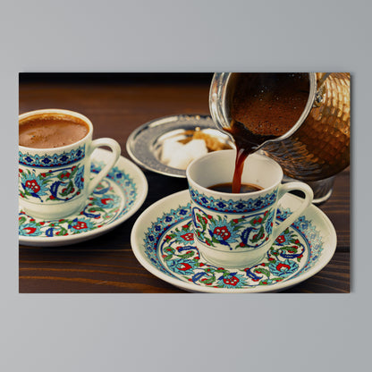 TRADITION IN A CUP Horizontal Canvas Print