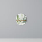 FERN MAJESTY Ovales Kunstregal in Eiche-Optik