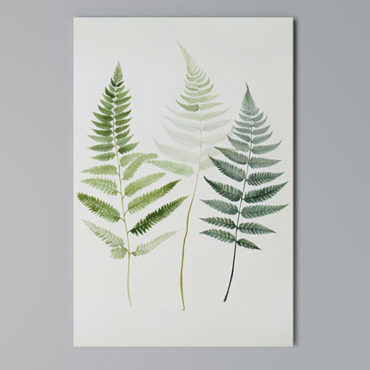 FERN MAJESTY Vertical Canvas Print