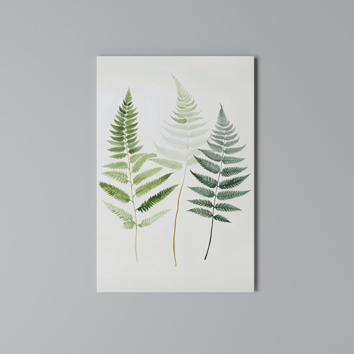 FERN MAJESTY Vertical Canvas Print