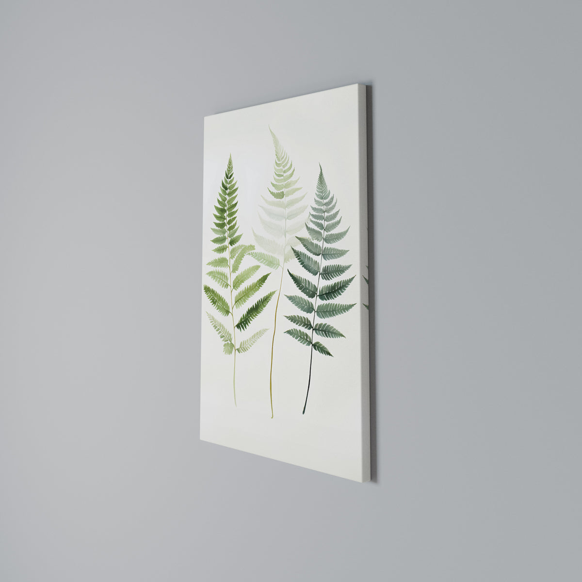 FERN MAJESTY Vertical Canvas Print