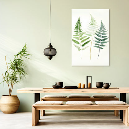 FERN MAJESTY Vertical Canvas Print