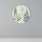 FERN MAJESTY Runde Wanddekoration Ø 69 cm