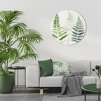 FERN MAJESTY Runde Wanddekoration Ø 69 cm