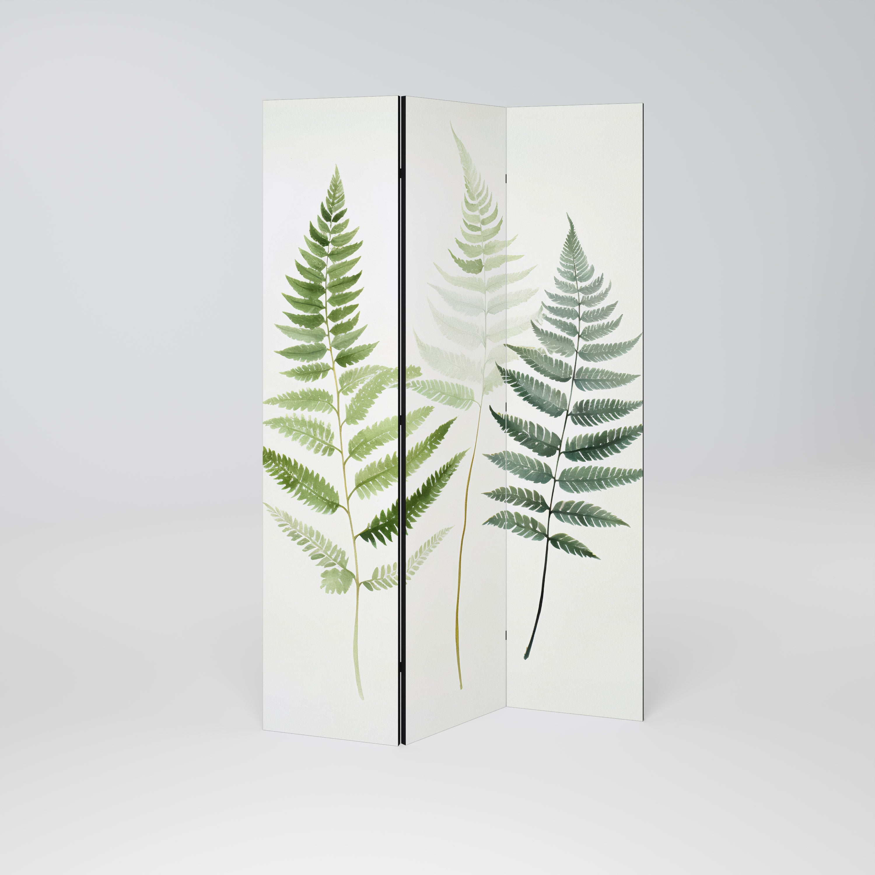 FERN MAJESTY Dekorativer 3-teiliger Raumteiler