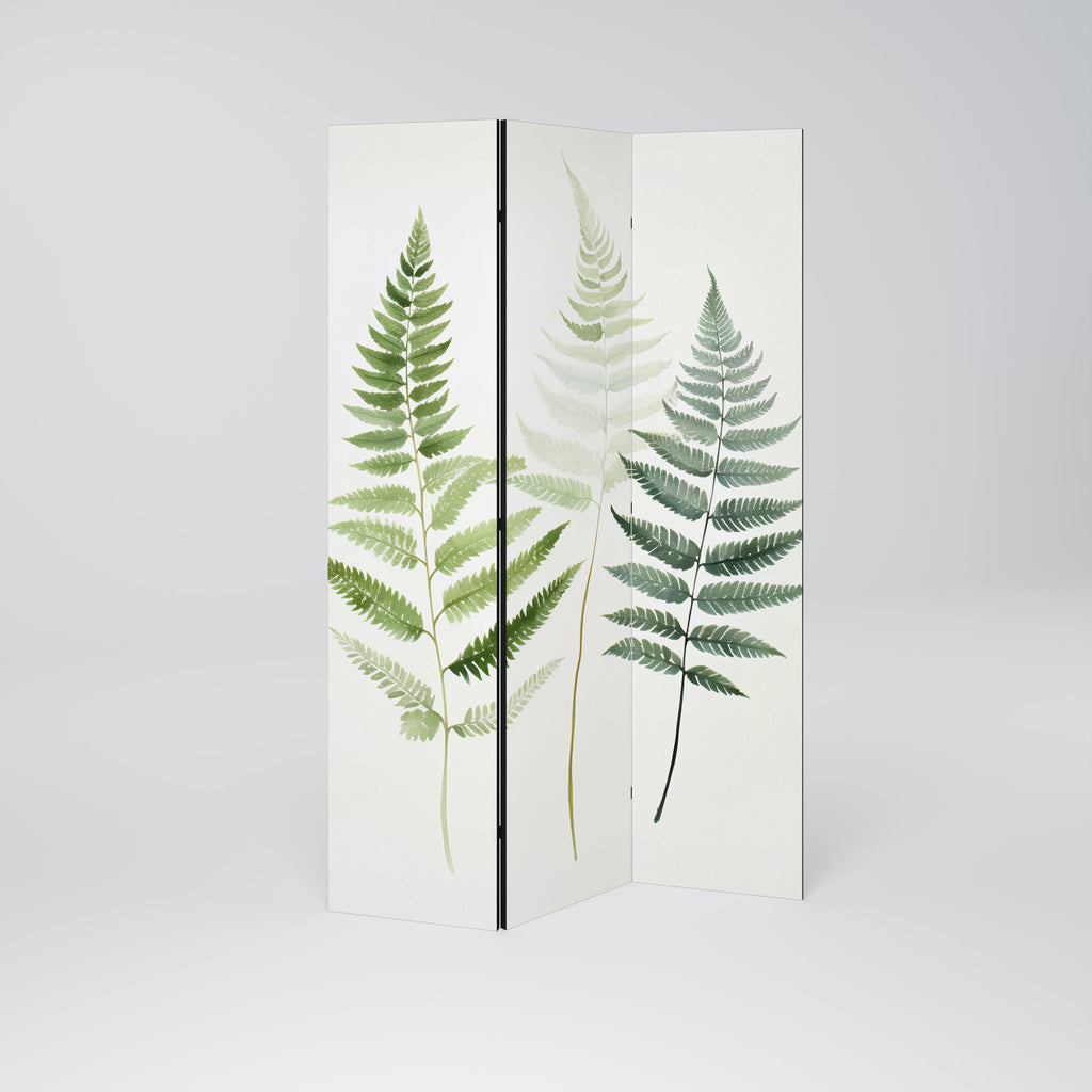 FERN MAJESTY Dekorativer 3-teiliger Raumteiler
