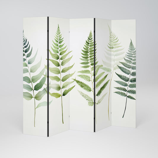FERN MAJESTY 5-Panel Room Divider