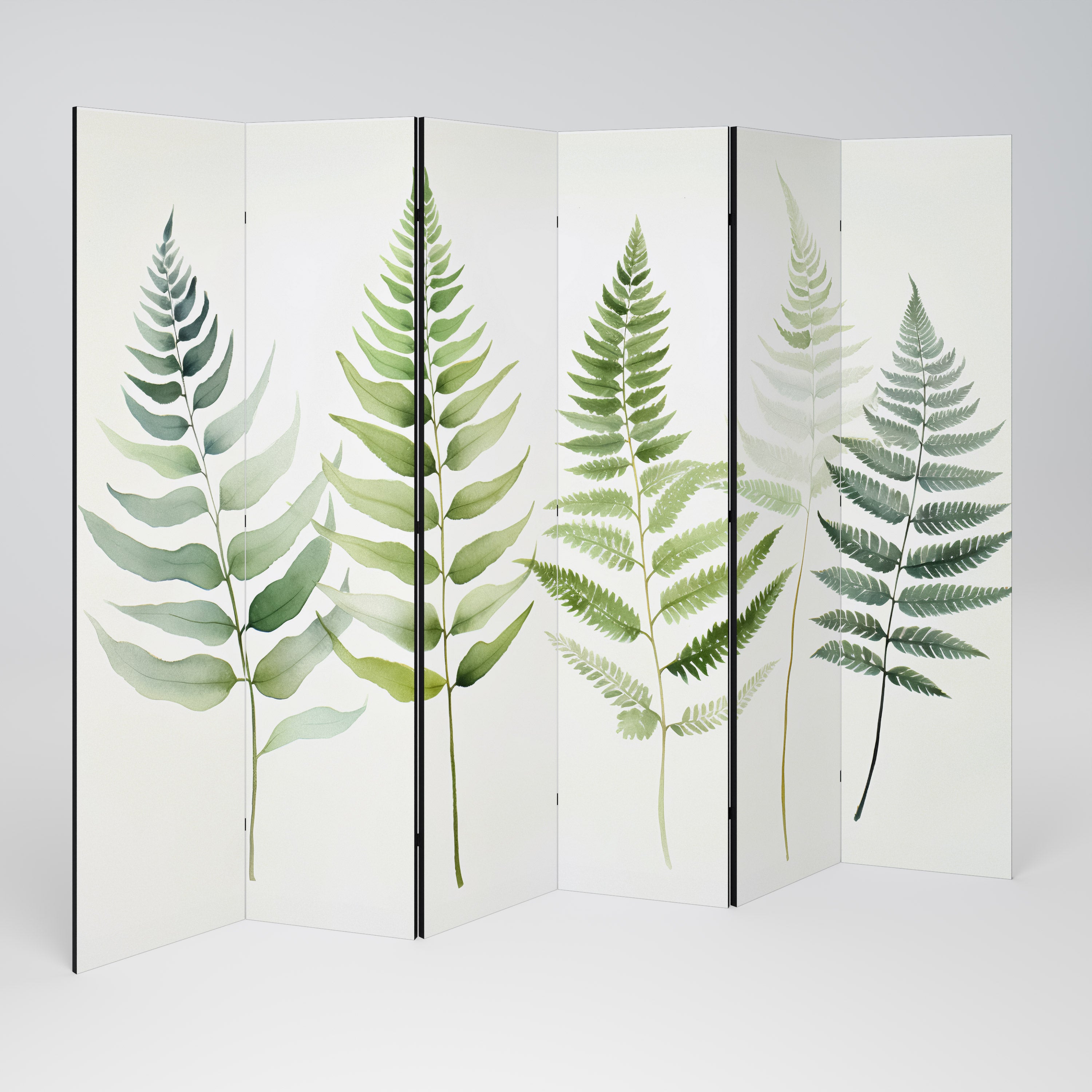 FERN MAJESTY 6-teiliger Paravent