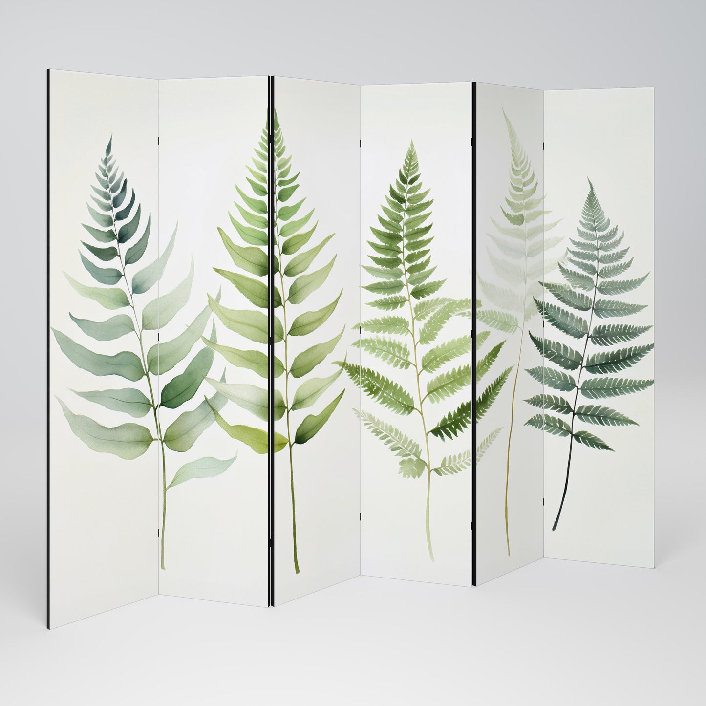 FERN MAJESTY 6-teiliger Paravent