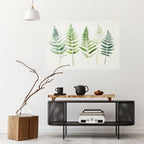 FERN MAJESTY Selbstklebendes Horizontal-Poster