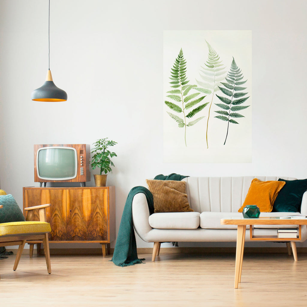 FERN MAJESTY Vertikales Poster zum Abziehen und Aufkleben