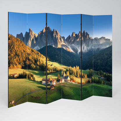 MOUNTAIN DREAMSCAPE 6-teiliger Paravent