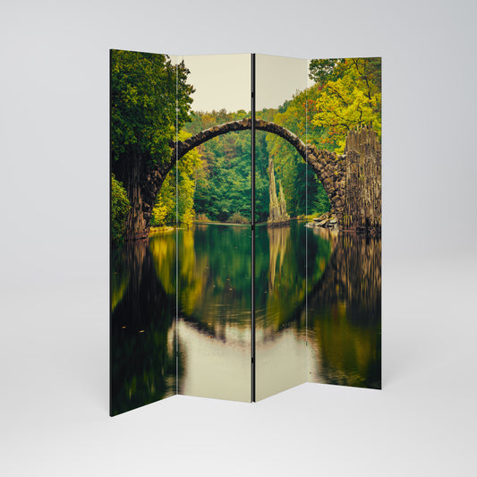 SERENE REFLECTIONS REALM 4-teiliger Paravent
