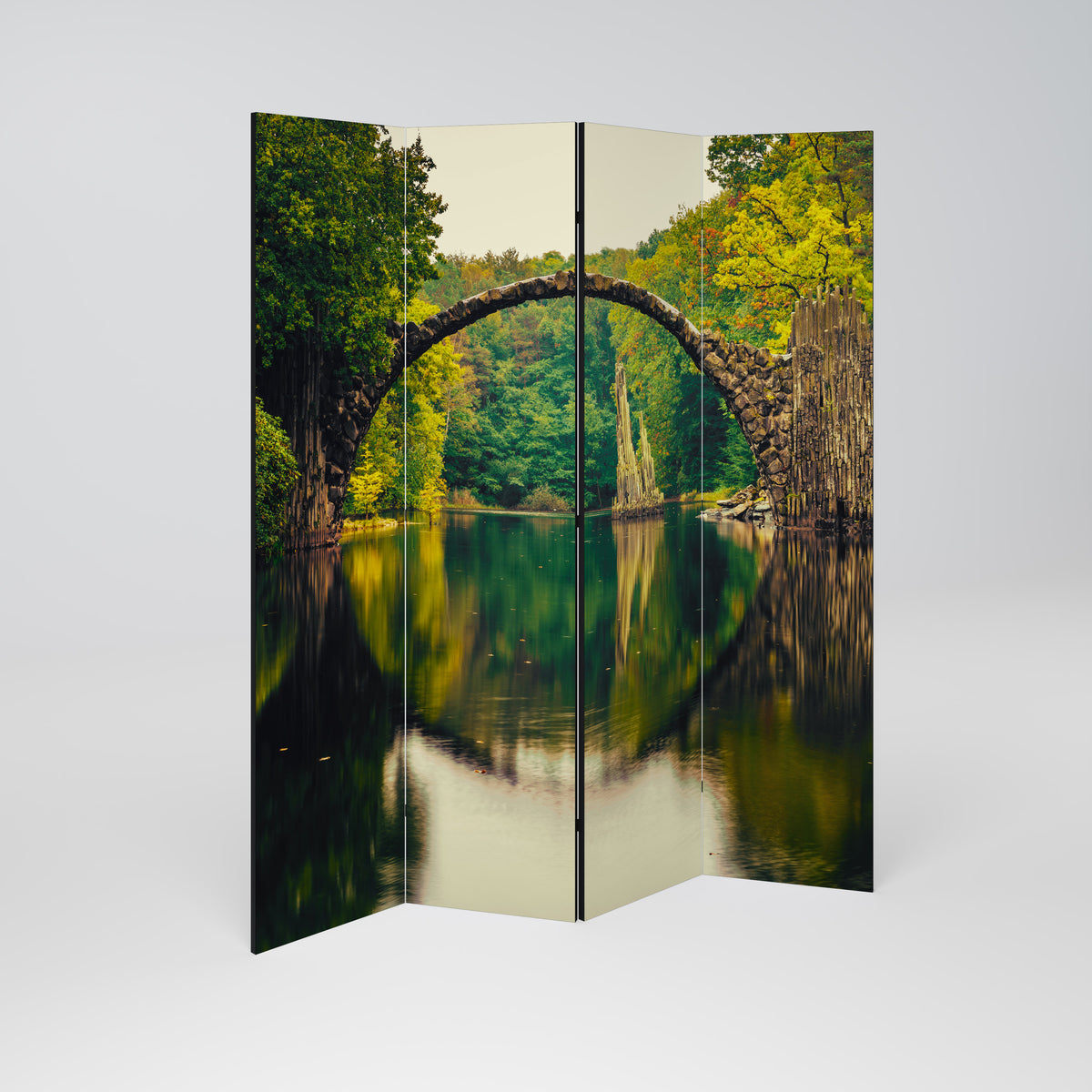 SERENE REFLECTIONS REALM 4-teiliger Paravent
