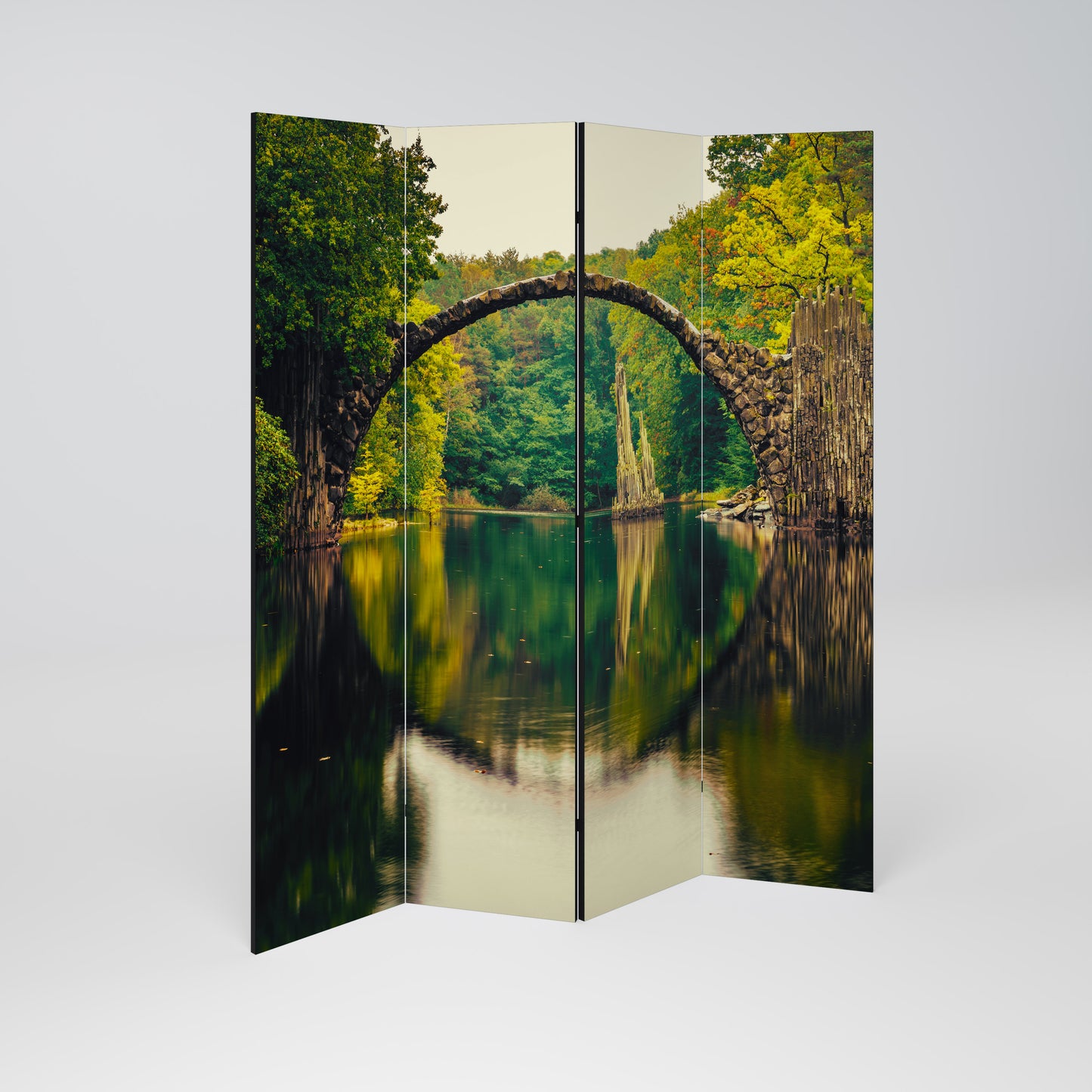 SERENE REFLECTIONS REALM 4-teiliger Paravent