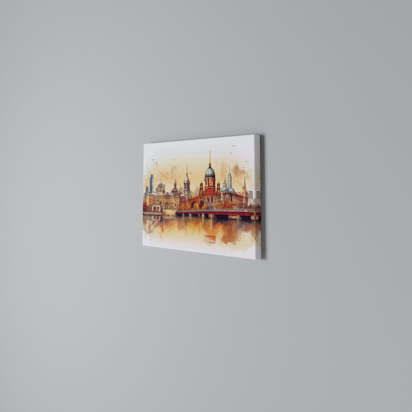 BERLIN SPIRIT Horizontal Canvas Print