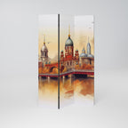 BERLIN SPIRIT Dekorativer Paravent - 3-teilig