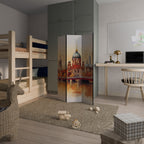 BERLIN SPIRIT Dekorativer Paravent - 3-teilig