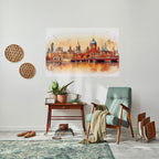 BERLIN SPIRIT Selbstklebendes Horizontal-Poster