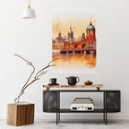 BERLIN SPIRIT Selbstklebendes Poster - Hochformat