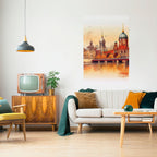 BERLIN SPIRIT Selbstklebendes Poster - Hochformat