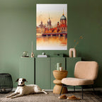 BERLIN SPIRIT Selbstklebendes Poster - Hochformat