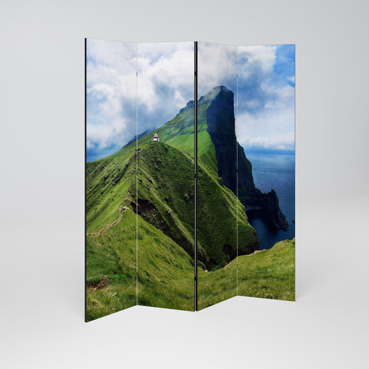 CLIFFS OF TRANQUILITY 4-teiliger Paravent