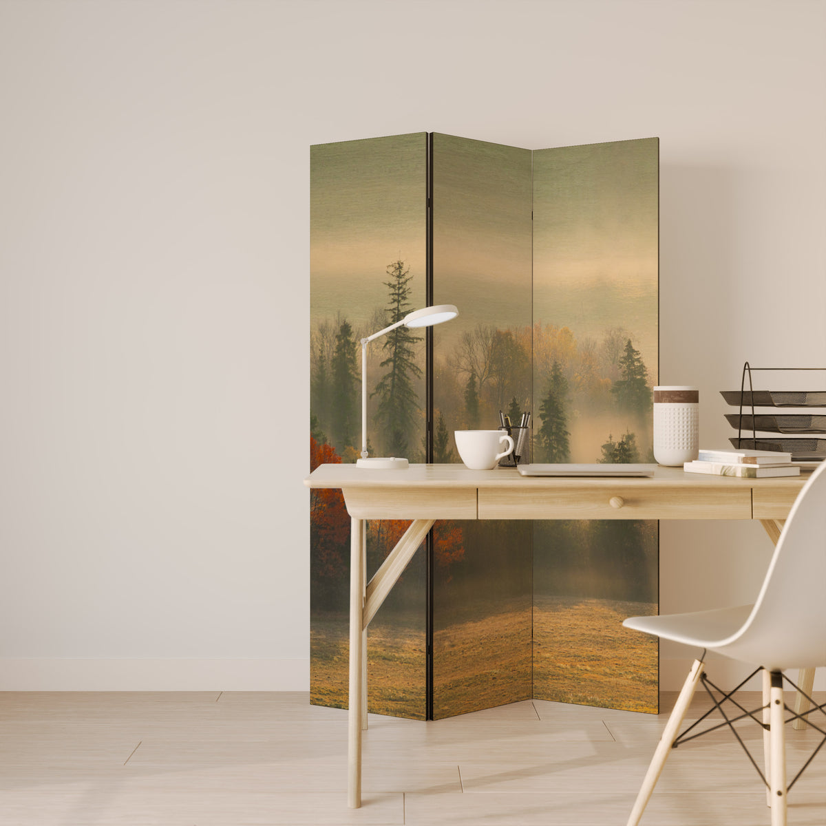 GILDING HOURS 3-teiliger Paravent