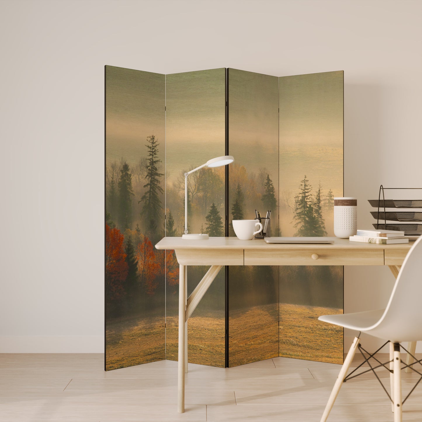 GILDING HOURS 4-teiliger Paravent