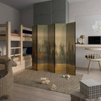 GILDING HOURS Dekorativer Paravent - 5-teilig